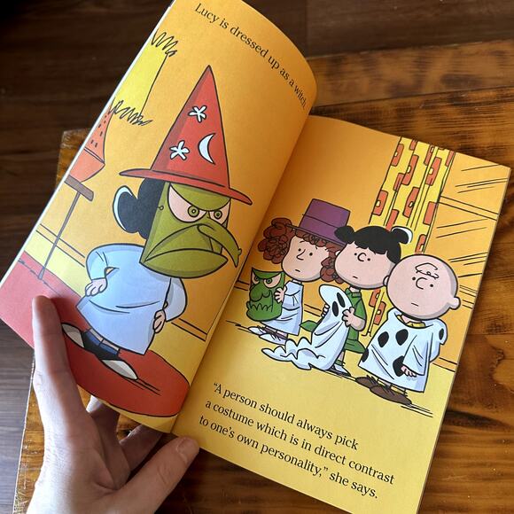 Peanuts Ready-To-Read Lvl 2 You Got A Rock Charlie Brown! Halloween Sticker Book - Picture 3 of 8